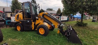 Teleskopický kloubový nakladač,nakladač 4x4 - 5
