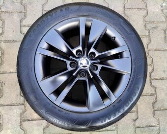 Alu kola originál Škoda Karoq 5x112 R17 Triton - 5