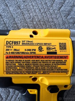 Dewalt 20V MAX XR DCF897 3/4” 19 mm Brushless - 5