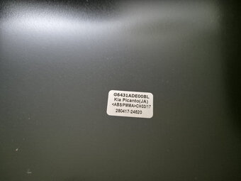 kryty vnějších zrcátek černé Kia Picanto (JA) G6431ADE00BL - 5