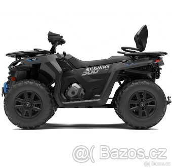 Nová čtyřkolka Segway AT5L Blue s posilovačem a Bílou SPZ - 5