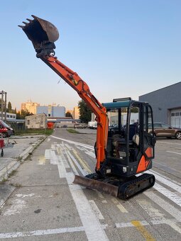 Minibager HITACHI ZX 18-3 plus prepravný vozík Wormann - 5