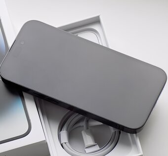 iPhone 14 Pro Max Space Black BATERIE 100% TOP - 5