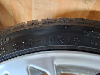Alu kola R19 5x112 AUDI + zimní pneu 235/40/19 Dunlop - 5