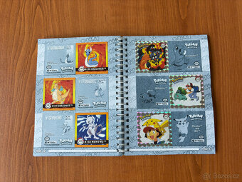 Pokémon Artbox 1999 séria 1 - kompletný nálepkový album - 5