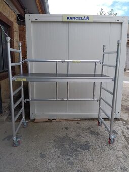 Pojízdné interiérové lešení - skládací rám - 5