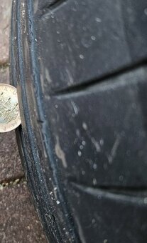 Letní pneu Dunlop, komplet kola plech Octavia, poklice Škoda - 5
