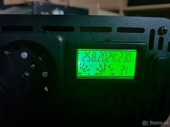Prodám sinusový měnič napětí 24/230V 2500/5000W - 5