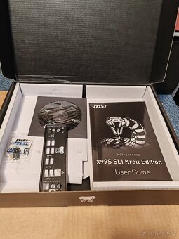 MSI X99S SLI Krait Edition + 2x CPU - 5