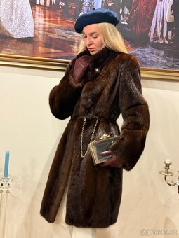 Luxusní norkový kožich - 5