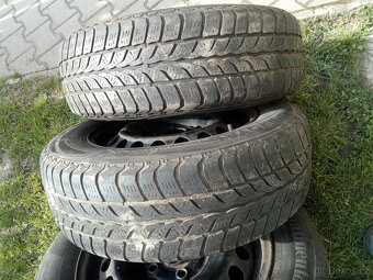 kola na VW (Octávii) plechových diskách - 5