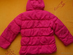 Bunda červená podzim/zima, vel. 110 - 5