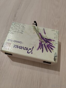 Dřevěná malá skříňka- Provence - 5