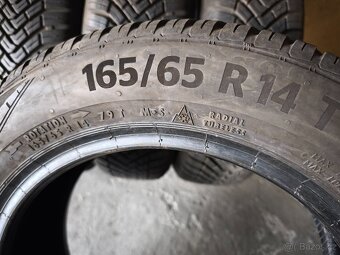 165/65 r14 celoroční pneumatiky Continental - 5