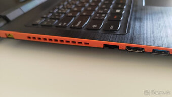Notebook Lenovo IdeaPad Flex 15 Touch černý/oranžový - 5
