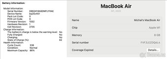 MacBook Air 13" M1 Vesmírně šedý CZ - 5
