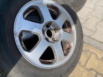 Alu kola 15” 5x100 a pneu 195/65/R15 - 5