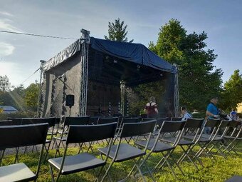 Pronájem pódia 6x4m a ozvučování akcí - 5