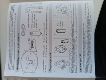 Omlazující LED maska na oblicej - NOVA, nepouzita - 5