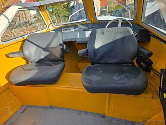 Lod, člun 5x1.9m, i vlek, motor elektrický start - 5