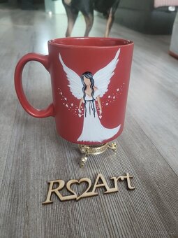 Různé andělské hrnky ,obrázky... - 5