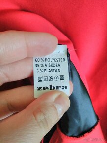 Dámské společenské šaty Zebra 46-50 - 5