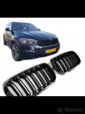 BMW X5 F15 a X6 F16 přední ledvinky M černý lesk za 1390 - 5