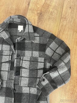 Košilová bunda H&M - 5