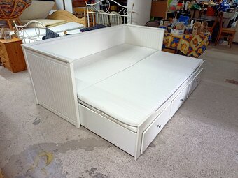 Prodám krásnou rozkládací postel IKEA HEMNES - 5