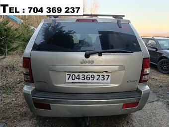 // JEEP GRAND CHEROKEE 3.0 CRD 2006 // DÍLY - 5