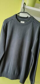 Tmavě šedý pánský svetr Tom Taylor - 5