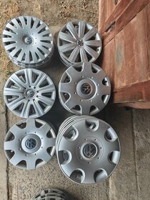Prodám poklice, sady 14", 15" a 16" na vozy různých znače - 5