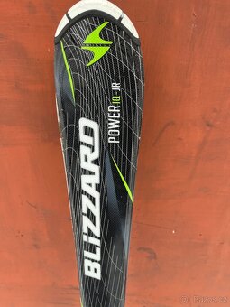 Lyže Blizzard 140cm +hůlky arcore 110cm - 5