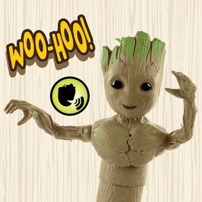 Marvel - Interaktivní, akční figurka Groot. Se zvuky a tance - 5