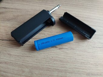 Bezdrátové mikrofony UHF ALPOWL s baterií 4000 mAh - 5