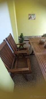 Zahradní stůl a židle - 5