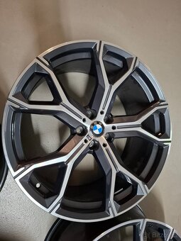 Originál sada 21" BMW G05, X5, X6 style 741M - TOP - 5
