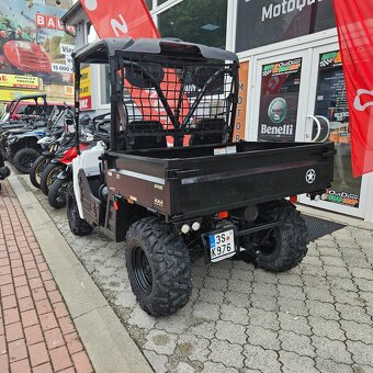 Linhai UTV 500 4x4, naviják, tažné, sklopná korba - 5