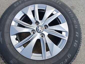 4x108 Peugeot 208 2008 6,5Jx16 ET32 č. 9828185580 alu disky - 5