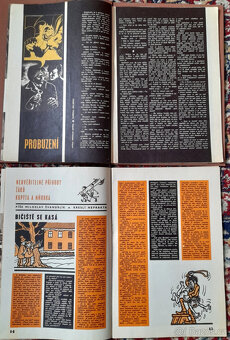 Pionýr kompletní ročník XVIII. 1970/71 + desky, il Zd.Burian - 5