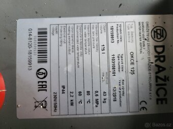 Boiler Dražice OKCE 125 litrů - 5