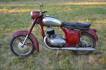 🏍️ JAWA 250 typ 353 "Kývačka" s TP otvorené sanie - 5