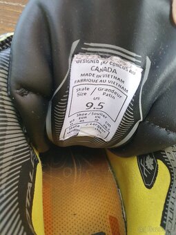 Brankarske brusle CCM Tacks AS3 + nahradnu noze - 5