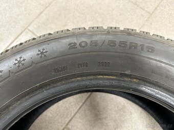 4 ks zimních pneu 205/55/16 Dunlop Winter Sport 5 - 5