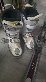 Prodám set Atomic + vázání + boty + hůlky + originál vak - 5