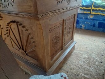 Starožitný psaci stůl - 5