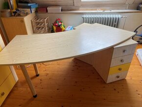 Univerzální dětský pokojíček - stůl, postele, skříně... - 5