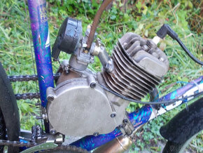 MOTO KOLO MOPED 80ccm cyklo velo PŘÍDAVNÝ MOTOR - 5