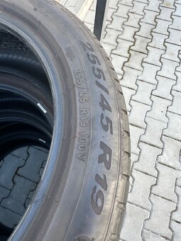 4xLetní pneu PIRELLI 255/45/R19 100V - 5