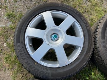 Alu kola R16 5x112 205/55 Škoda Octavia 2 - 5